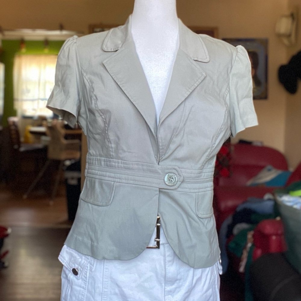 Xoxo gray size large blazer